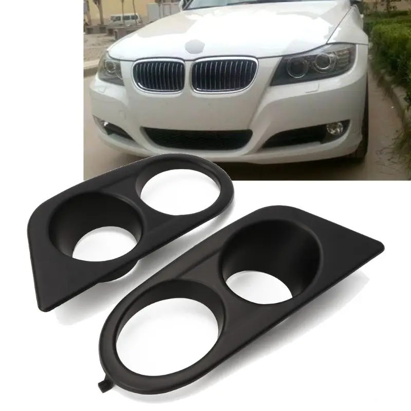 2 шт двойное отверстие воздуховод Противотуманные фары Чехлы для BMW E46 M3 2001 2006