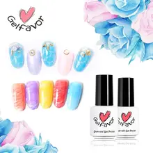 Гель-лак для ногтей с цветущими цветами, сделай сам, Волшебный Гель-лак для ногтей, маникюрный лак, УФ светодиодный светильник, отмачиваемый клей для ногтей