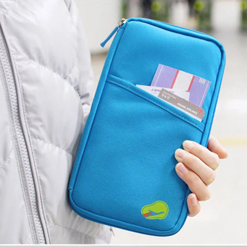 Credit ID Card Holders Cash Wallet Purse Documents Zipper Organizer Belt Unisex travel wallet Women Travel Passport Bag Credit ID Card Holders Cash Wallet Purse Documents Zipper Organizer Belt Unisex travel wallet Women Travel Passport Bag