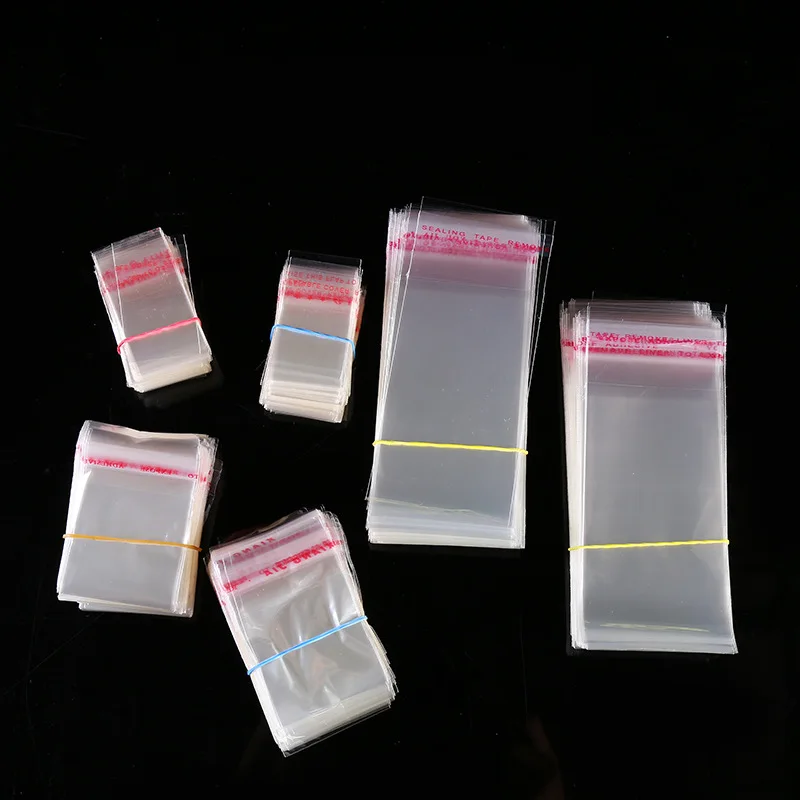 

5x7 cm clear gift bag sweets cookies lollipops cake cellophane Bags packaging candy Cookie Plastic New for the wedding 100 pcs