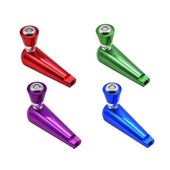 

HORNET Vapro Buddy Aluminum Smoking Pipe 95MM With Metal Bowl Metal Tobacco Herb Pipes Hand Spoon Pipe Accessories