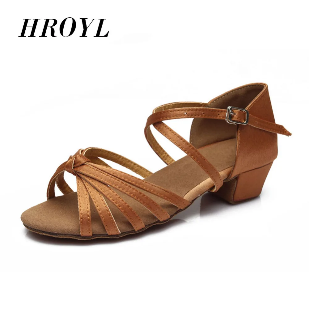 603 High Quality New Arrival Wholesale Girls Children Child Kids Ballroom Tango Salsa Latin Dance Shoes