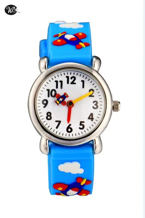 

Waterproof Kid Watches Children Silicone Wristwatches air plane Brand Quartz Wrist Watch Fashion Casual Relogio watch 1pcs/lot