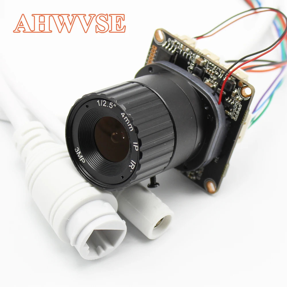 Модуль ip-камеры 4MP Hi3516D+ OV4689 с платой Объектива CS XMeye App Camera PCB DIY CCTV камера безопасности ONVIF