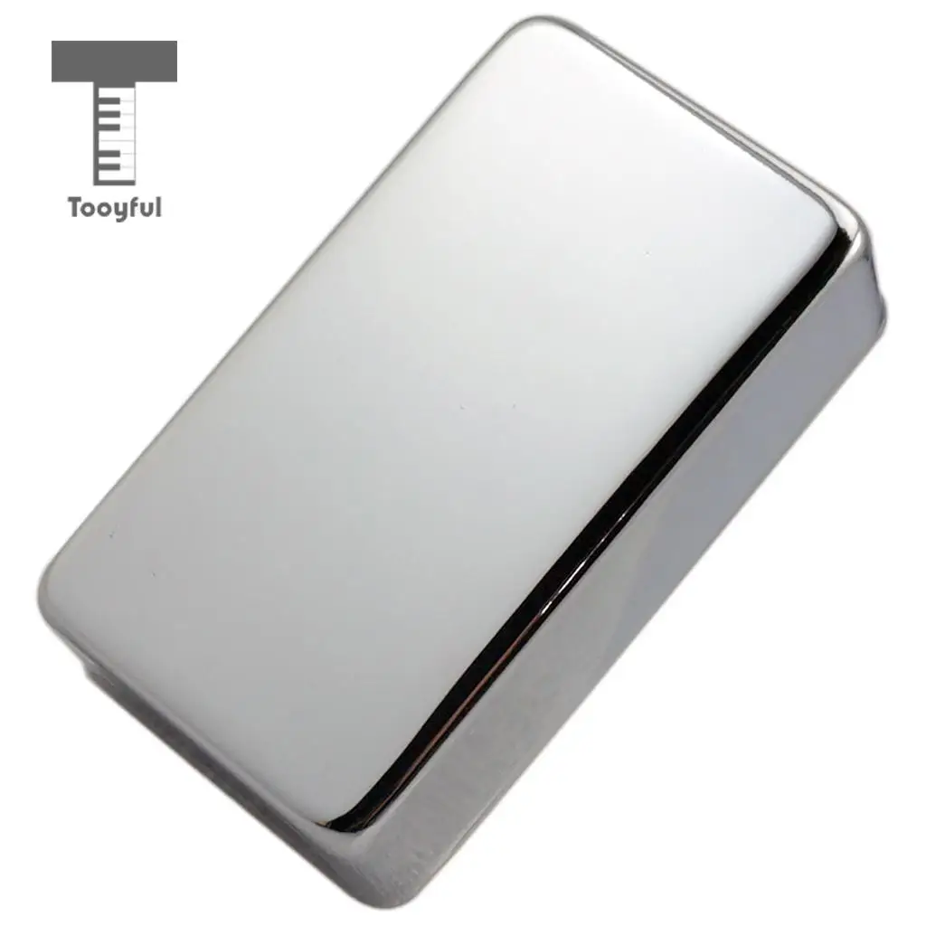 Tooyful 2 Pcs Sealed Closed Double Coil Humbucker Pickup Cover for Electric Guitar Parts