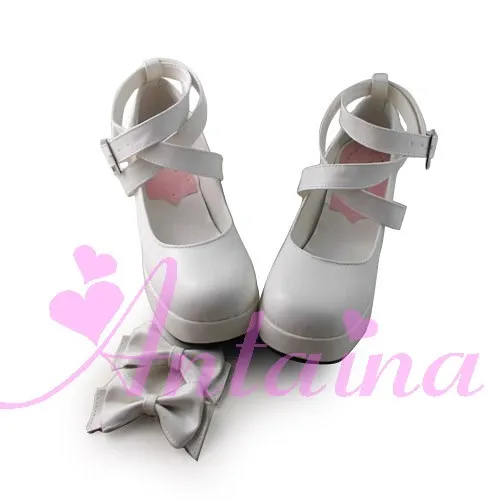 Gothic-Ankle-Cross-Belts-High-Heel-Pumps-Elegant-Single-Bow-Lolita-Princess-Heels-Shoes-10