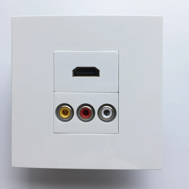 Directly Plug HDMI + RCA outlet pic 1
