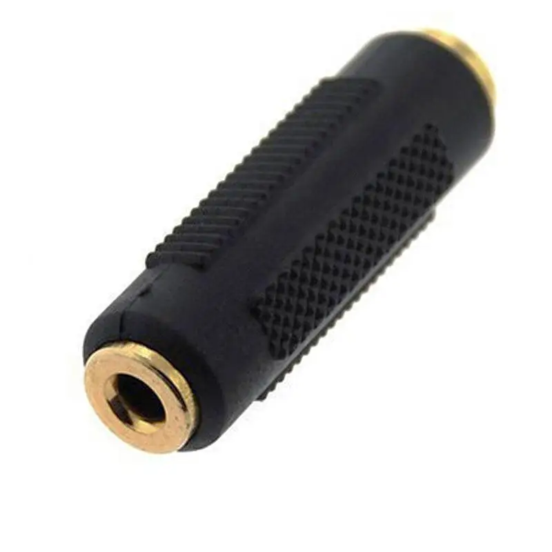 

Cewaal 3.5mm Stereo Audio Female to Female Adapter Socket Coupler Connectors Joiner AUX PVC shell