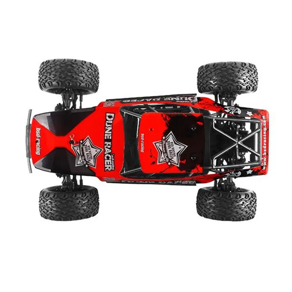 1PC BSD Racing CR-218R 1/10 2.4G 4WD 75km/h Brushless Rc Car Electric Off-road Vehicle RTR Toys Random Color Outside Kids Toys