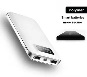 

Outdoor Waterproof 8000mah Power Bank Charger External Battery LED Lighting Charging PowerBank for iPhone X 8plus Samsung