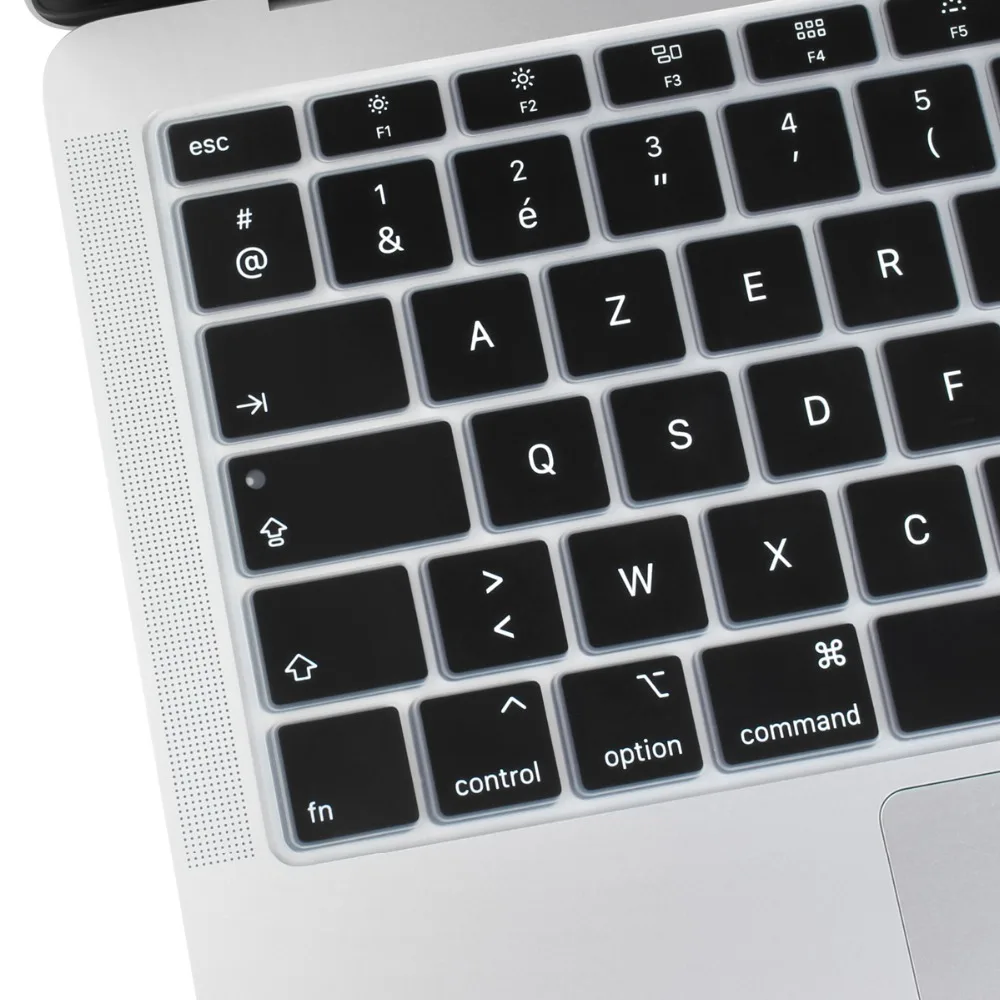 Евро французский AZERTY мягкий силиконовый защитный чехол для Macbook air 13 2018 A1932 mac book 3 с