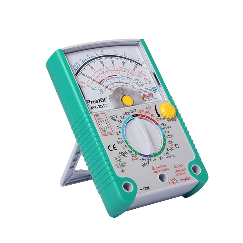 Analog Multimeter Safety Standard Professional Ohm Test Meter DC AC