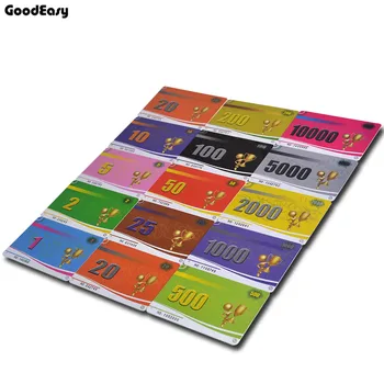 

25PCS/SET PVC Texas Poker Chips Card Set Mahjong Board Game Counters PVC Cards Fun Family Party Board Game Casino Game Card Sets