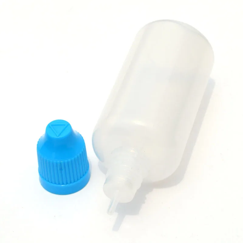 5pcs Soft PE Plastic Dropper Bottle 50ml Empty Refillable Liquid With Childproof Cap Squeezable Vial | Дом и сад