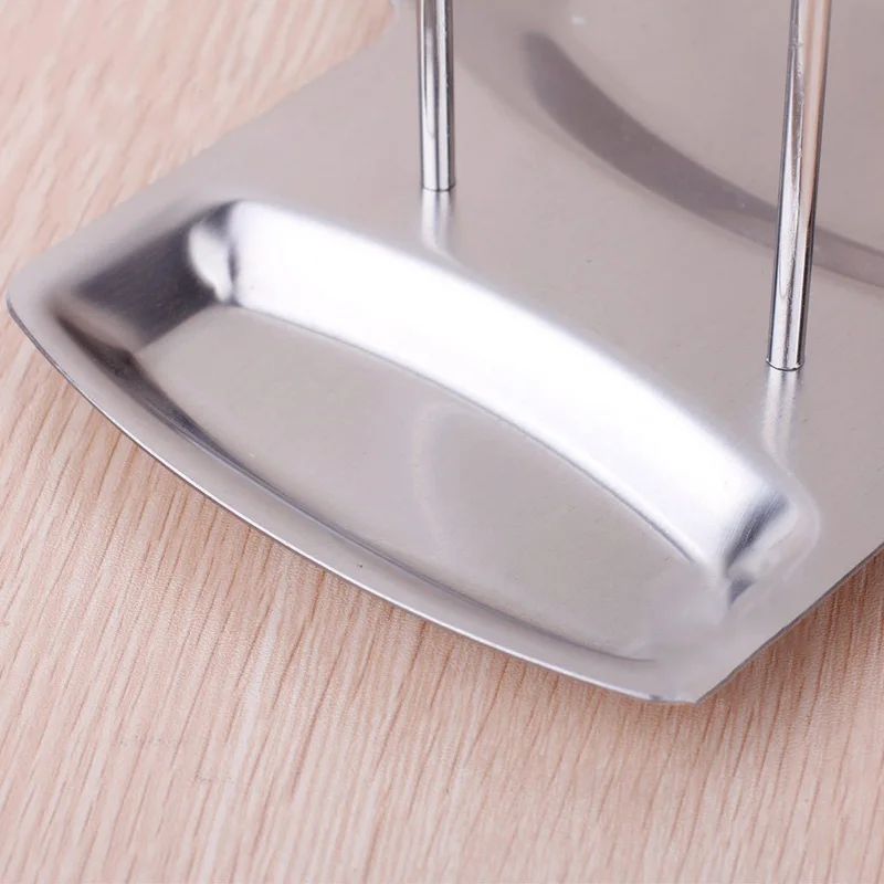 Stainless Steel Pan Pot Cover Lid Rack Stand Spoon Holder Organizer Soup Spoon Cover Rack Home Applicance Kitchen Accessories (5)