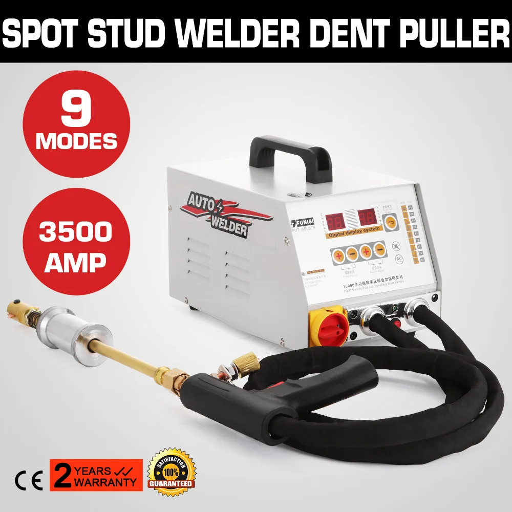 

12KW Dent Puller Repair Kit For Cars Vehicle Puller Teeth Automatic Spotter Wavy Welding (2600A)