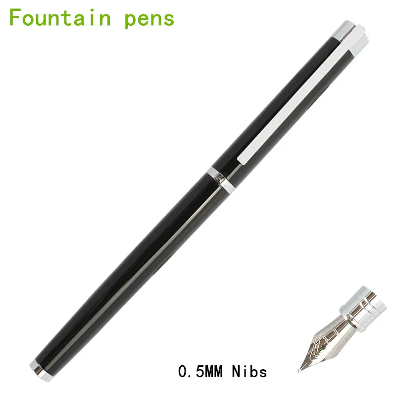 Fountain Pen Jinhao 0.5mm126 Ink Pen Stationery Art Supplies Caligraphy Pen Nibs for Fountain Pens Kawaii Luxury Office Supplies