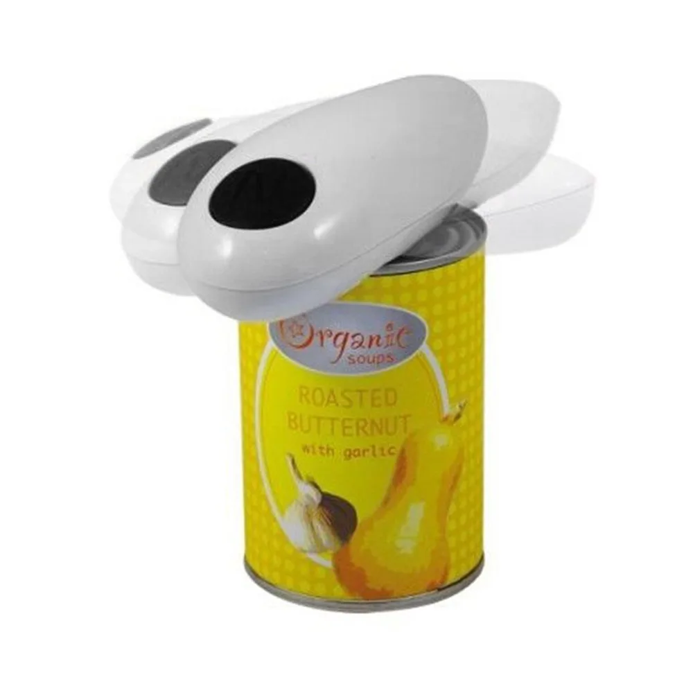 

RODEOne Touch Automatic Electric Can Tin Bottle Opener &Bottle Wrench No Hands Battery Operated