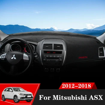 

1x Car Dashboard Avoid Light Pad For Mitsubishi ASX 2012-2018 2014 2015 2016 2017 2013 Center Console Cover Dash Mat Protector