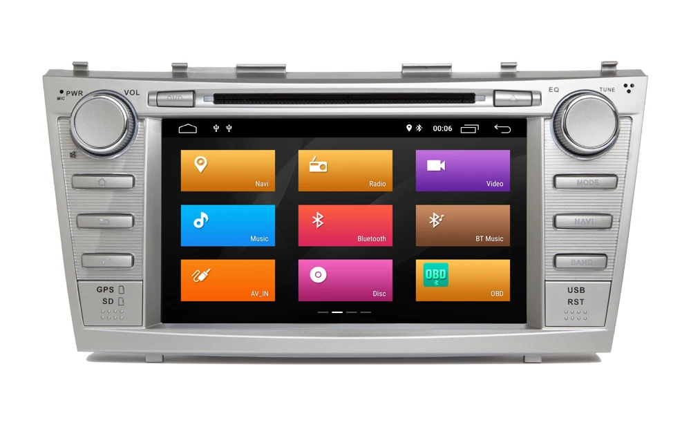 8''Android 9.0 Quad Core Car DVD GPS Player For TOYOTA CAMRY 2006-2011 Stereo Auto Radio Navigation Wifi/4G BT MAP DVR Hand Free