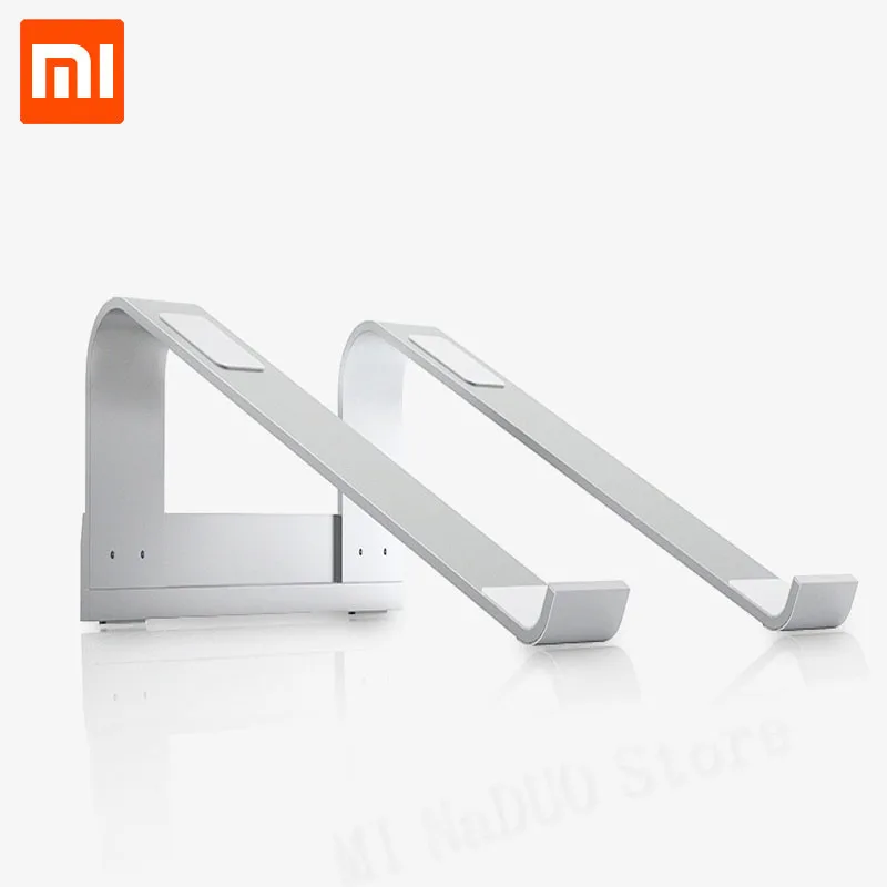 Xiaomi L-Stand высокоскоростная охлаждающая подставка для ноутбука Подставка для ноутбука крепкая Нескользящая простая конструкция для 12-15 дюймов C2 - Цвет: Silver