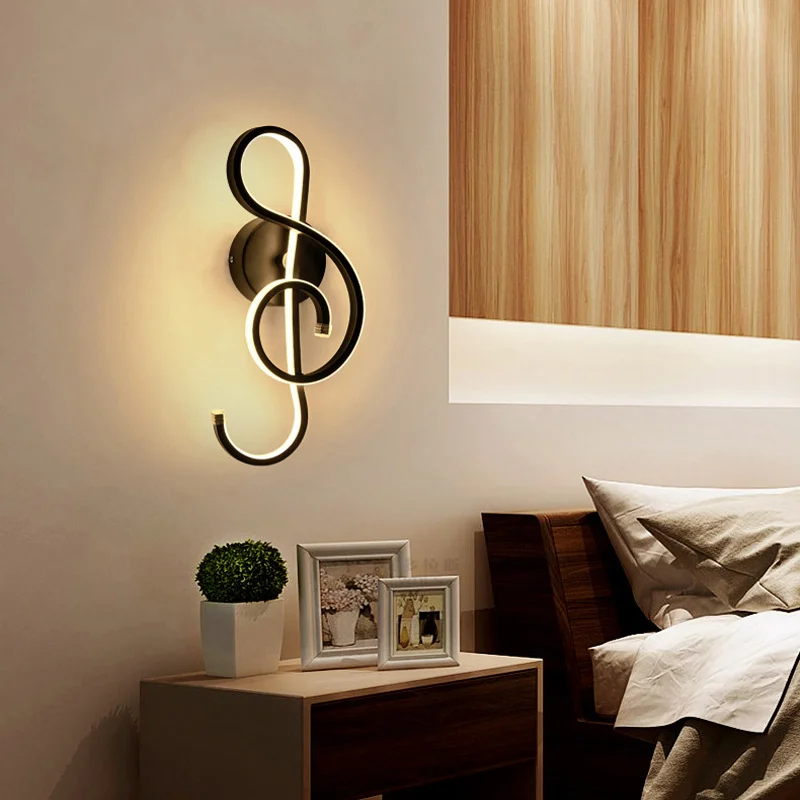 Светодиодный настенный светильник, современный светильник для спальни, настенный светильник для чтения, 22 Вт, для помещений, гостиной, коридора, отеля, комнаты, светильник, декоративный бюстгальтер