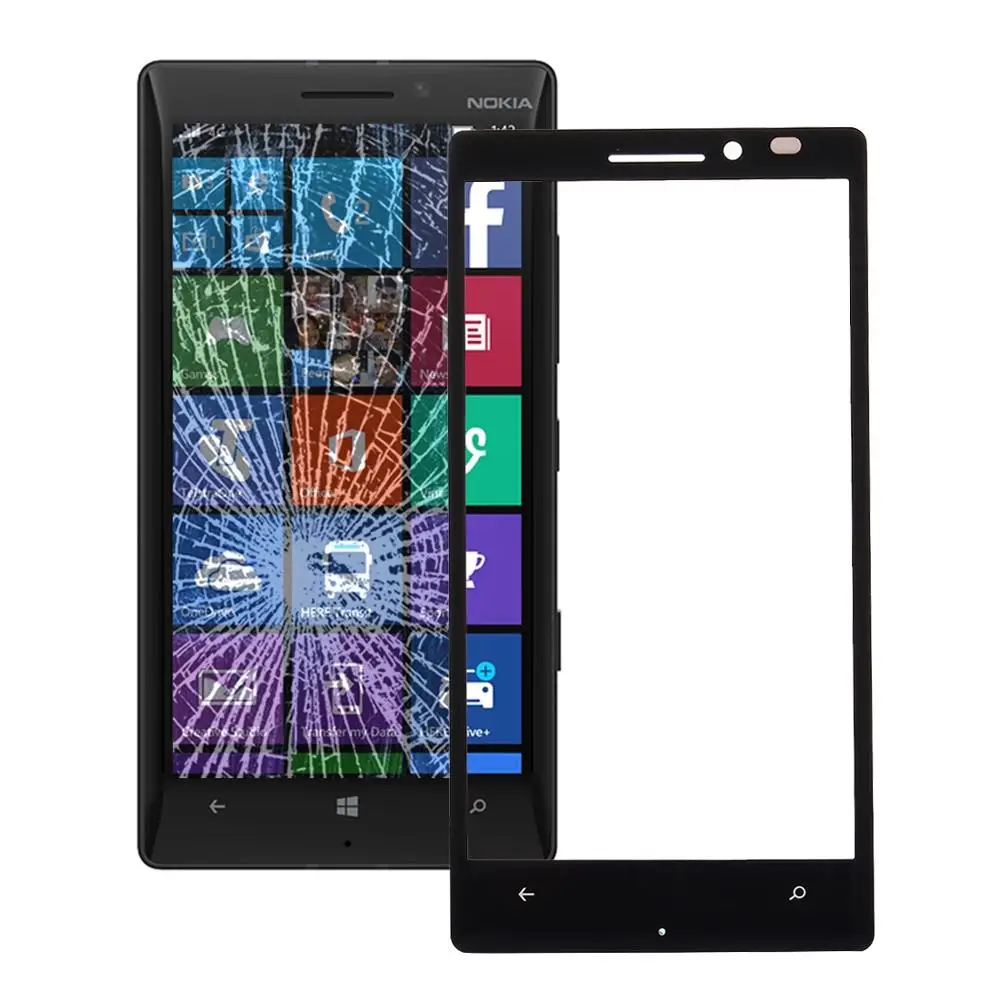Запасной стеклянный экран для Nokia Lumia 720 730 920 930 внешний замена сенсорного экрана