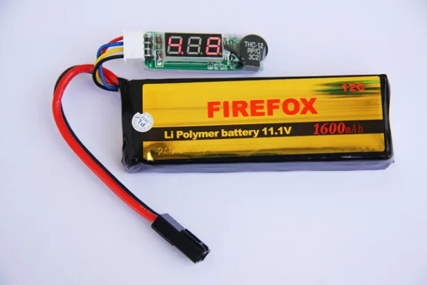 Светодиодный индикатор низкого напряжения Firefox Lipo тестер 7 4 В 11 1 шт.|low voltage buzzer|low