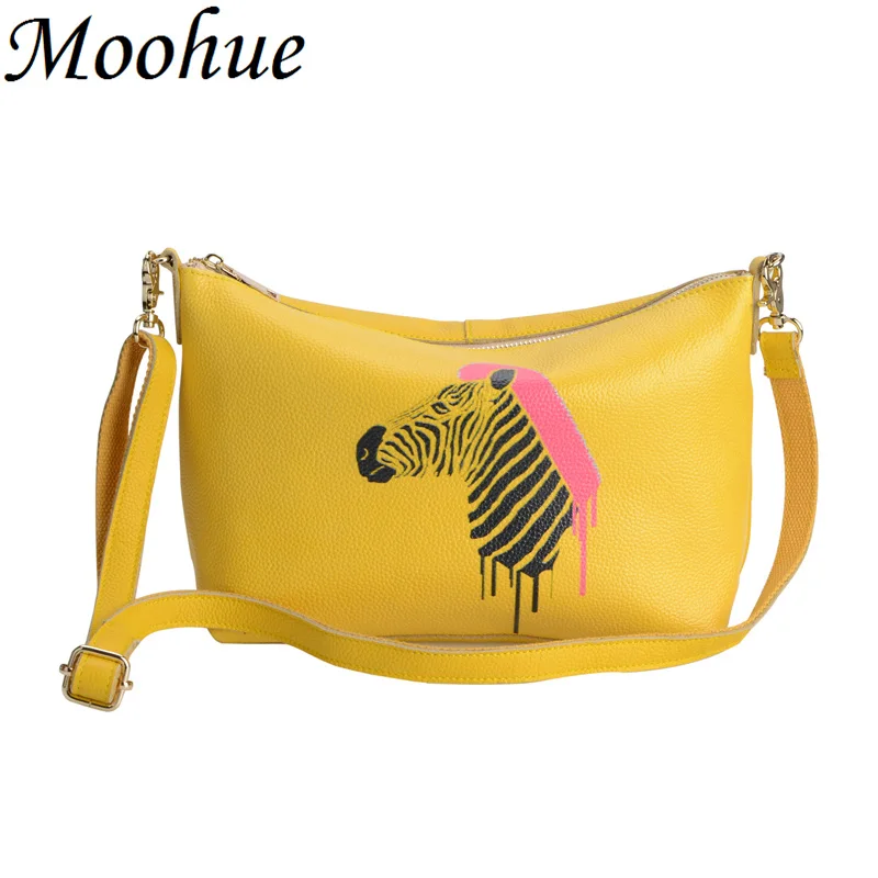 New high quality designer small shoulder bags women animal printing