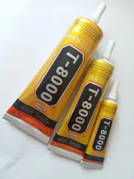 

110ml 50ml 15ml T8000 Epoxy Resin Multi Purpose LED Phone Screen Shell Repair Liquid Glue DIY Tools Better Than B-7000 Sticky