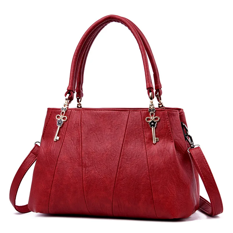 

2019 New Fashion Women Leather Handbags High Quality Shoulder Bag Female Casual Tote Ladies Hand Bags Crossbody Bags for Women