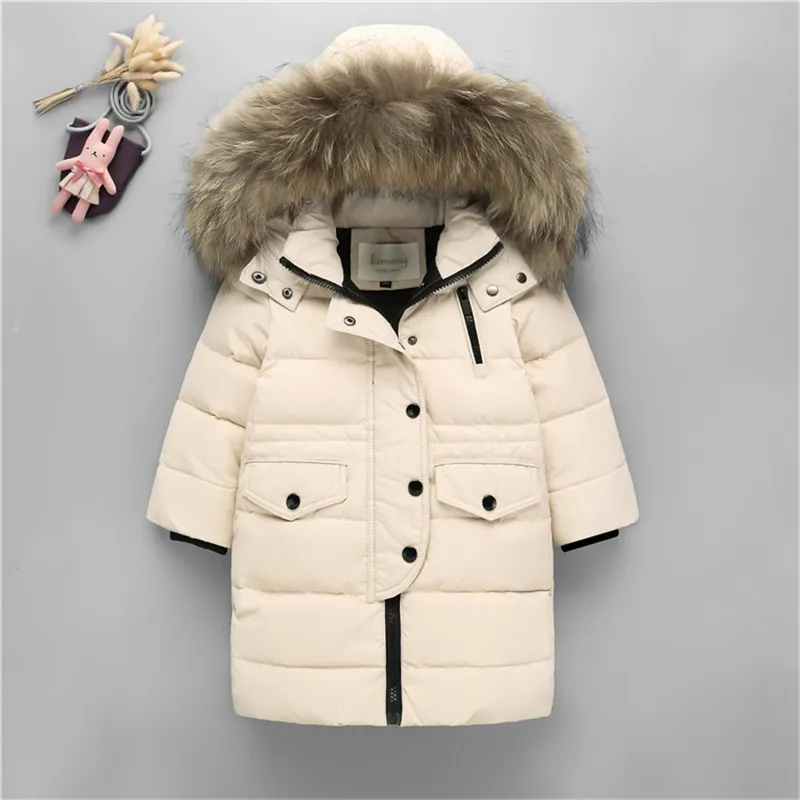 Winter Children Girls Boys Thick Warm White Duck Down Jacket Kids Girls Real Raccoon Fur Collar Hooded Down Coat Outerwear P53 Winter Children Girls Boys Thick Warm White Duck Down Jacket Kids Girls Real Raccoon Fur Collar Hooded Down Coat Outerwear P53