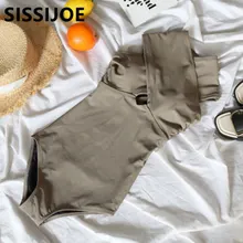 Черный, серый сексуальный крест женский купальник на бретелях Цельный купальник полый пуш-ап Однотонный женский купальный костюм Пляжная одежда для купания