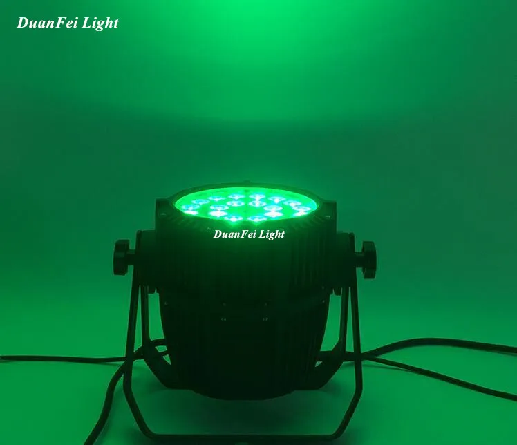 6 Лот dj оборудование сценический светодиодный фонарик rgbwa УФ 24x18 уличное монотонное освещение led ip65 led par освещение