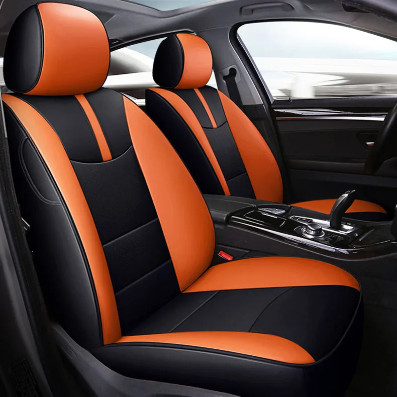  custom cowhide Leather car seat cover for auto Audi A3 A4 b6 b7 b8 A5 A6 A7 A1 A8 Q3 Q2 Q5 Q7 100 R