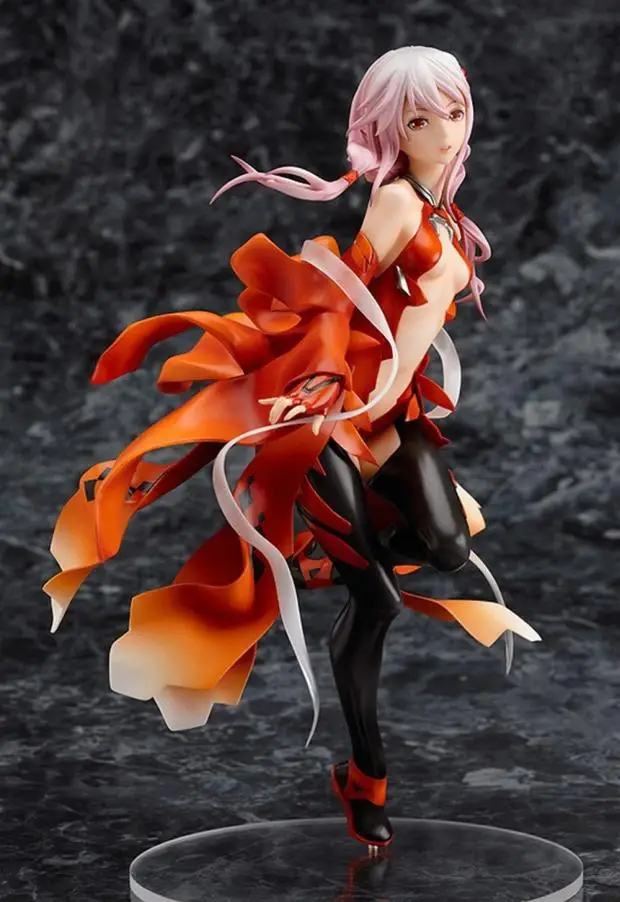 20 см Guilty Crown Yuzuriha Inori надпись «Guilty Crown GC» INORY фигурка игрушка Коллекция Фильм аниме мальчик ребенок Рождество электронный питомец - Цвет: 1 no box