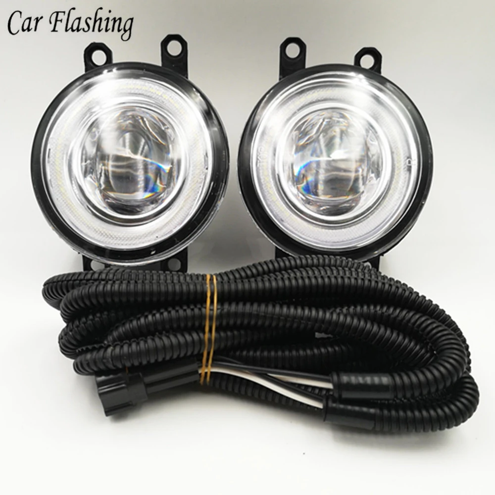 Автомобильная проблесковая 1 Set/pair 12V автомобильный светодиодный Ангельские