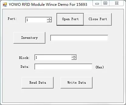 Неконтактирующий RFID модуль, может читать и белое hf RFID тег, антенна, добавьте Wince SDK, Поддержка ISO14443A, ISO14443B, ISO15693