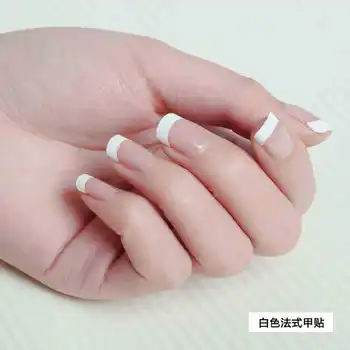 

500Pcs/Pack French False Nails False Acrylic Nail Art Tips White Decoration Manicure UV Fake Nails New