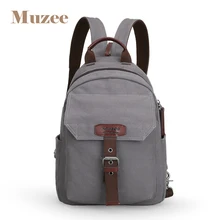 Muzee, модный рюкзак для женщин и мужчин, холщовый рюкзак для мужчин и женщин, вместительная сумка через плечо