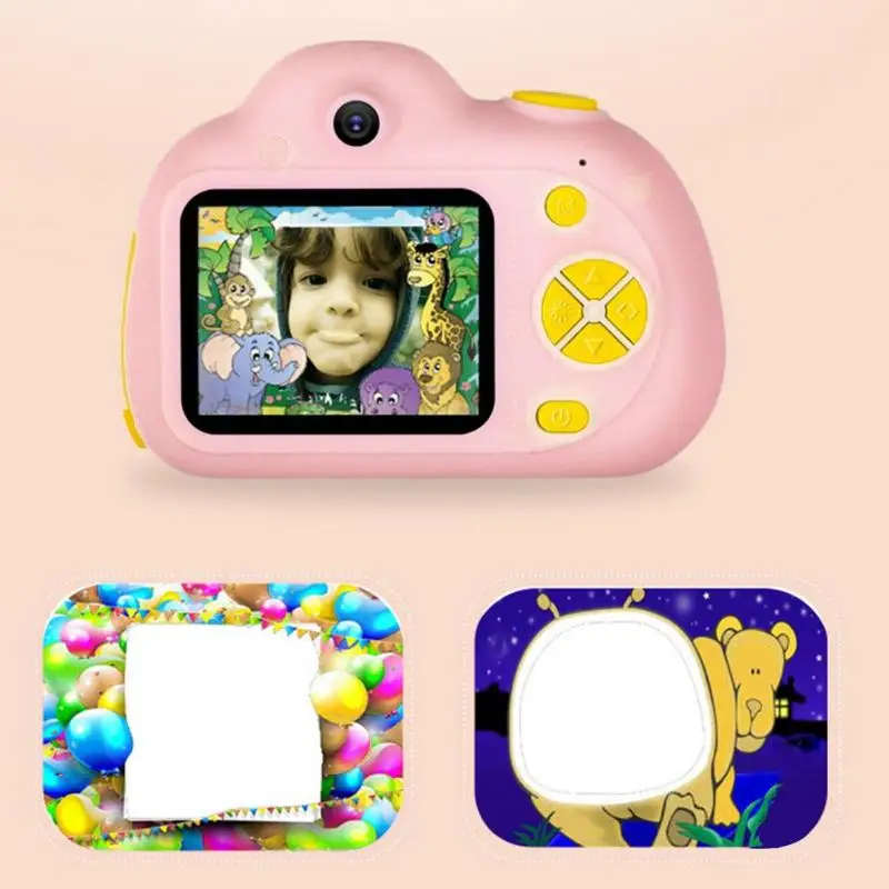 2 дюйма HD Экран цифровой мини-Камера для детей + устройство для чтения карт памяти слот для карт памяти