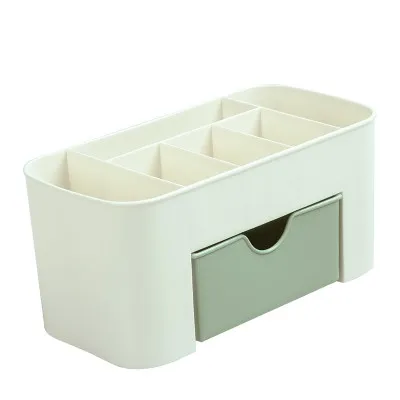 

BF040 Multi-function Creative plastic desktop drawers type storage box, desktop cosmetic box, family box 22.5*10.5*11CM