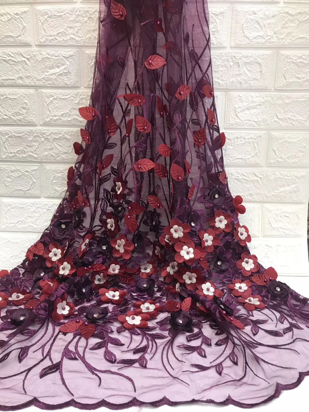 Peace African Lace Fabric 2018 High Quality Guipure Cord Water Soluble Laces For Nigerian Party | Дом и сад