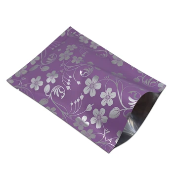 

Wholesale Open Top Aluminum Foil Vacuum Packing Bag No Smell Mylar Heat Sealing Packaging Pouch Candy Dried Fruits Storage Bags