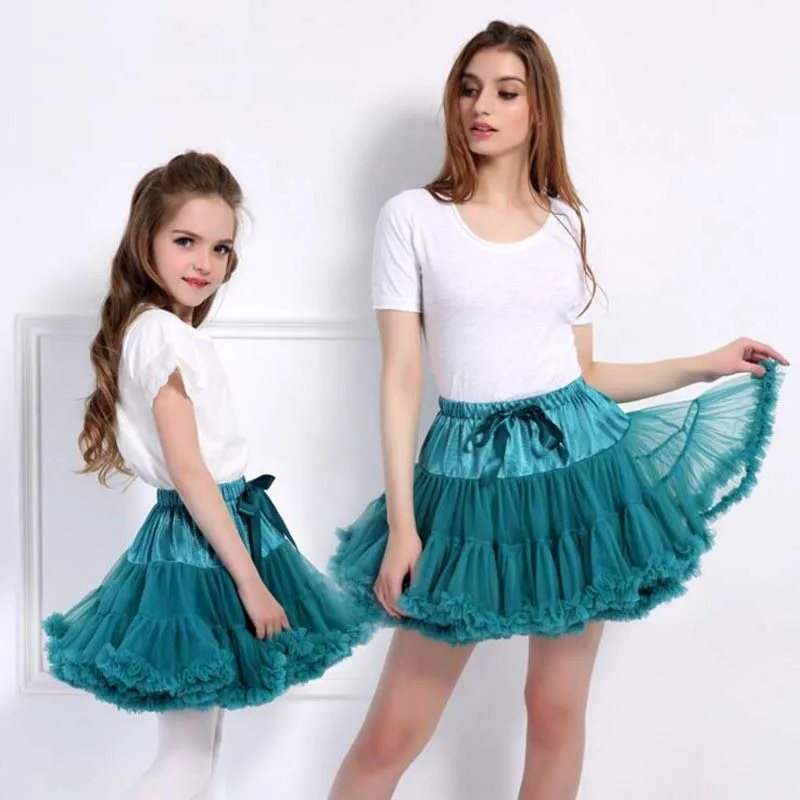 mother and daughter skirts 2019 New summer cotton skirts Europe style