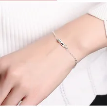 Qianraq стильный минималистичный кошачий браслет, трендовый браслет с котами, ювелирный ошейник, браслет, стильный свадебный подарок, ювелирное изделие