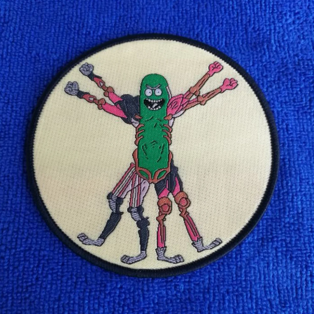 

Pickle Rick - Rick and Morty Patch Woven 80mm