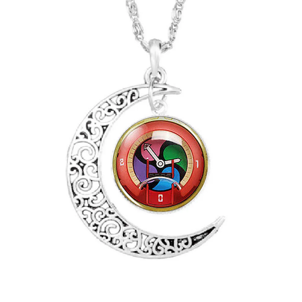 

JP Yokai Yo-Kai Youkai Watch Anime Medal Plush Mens Vintage Cosplay Necklace Pendant steampunk Jewelry Gift women Fashion chain