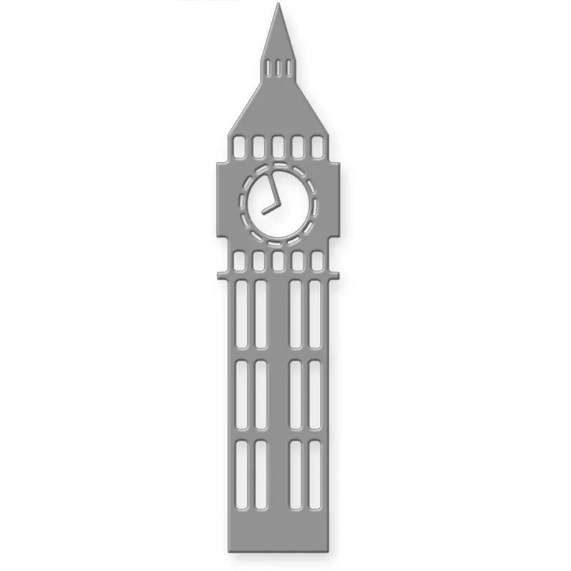

Eastshape Big Ben Metal Cutting Dies Scrapbooking for Card Making DIY Embossing Cuts New Craft Die Clock Tower New 2019