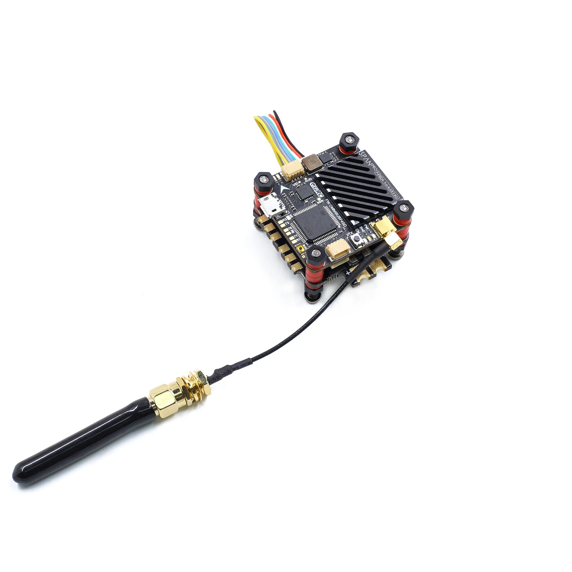 GEPRC SPAN PRO F4 BL32 50A Flytower STM32F405 168M Контроллер полета + 3 ~ 6S 4in1 ESC 48CH 5 8G VTX для FPV Quadcopter
